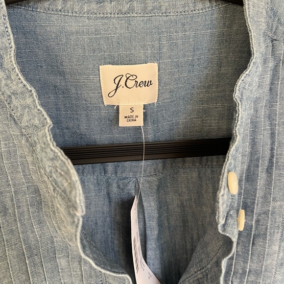 Jean button up top - Picture 3 of 7